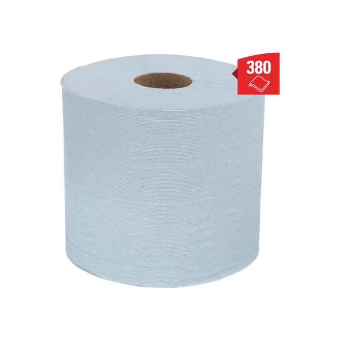Poetspapier WypAll L20 2-laags 336 vel blauw 7302