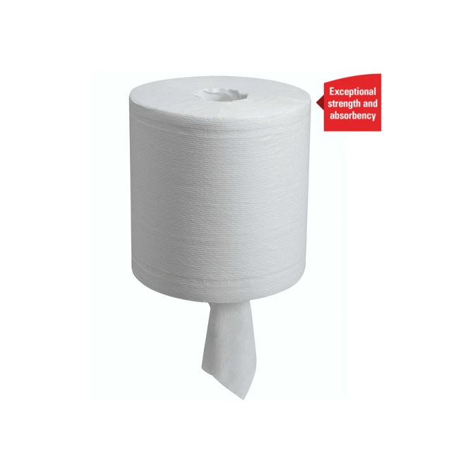 Poetspapier WypAll L20 2-laags 380 vel wit 7303