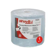 Poetspapier WypAll L20 2-laags 500 vel blauw 7300