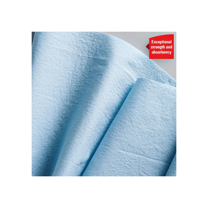 Poetspapier WypAll L20 2-laags 500 vel blauw 7300