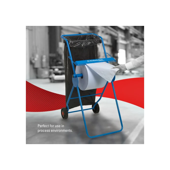 Poetspapier WypAll L20 2-laags 500 vel blauw 7300