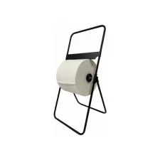 Poetspapierdispenser Euro Products V1 vloerstandaard zwart 438305