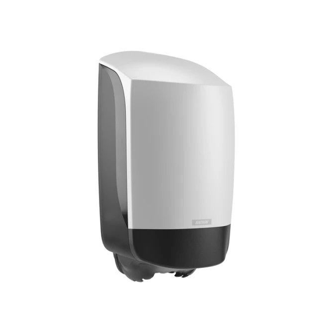 Poetspapierdispenser Katrin klein wit 82209