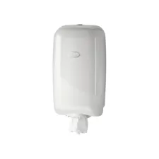 Poetspapierdispenser Pearl Line P17 klein wit 431105