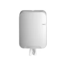 Poetspapierdispenser Quartzline Q16 medium wit 441104 Poetspapierdispenser Quartzline Q16 medium wit 441104