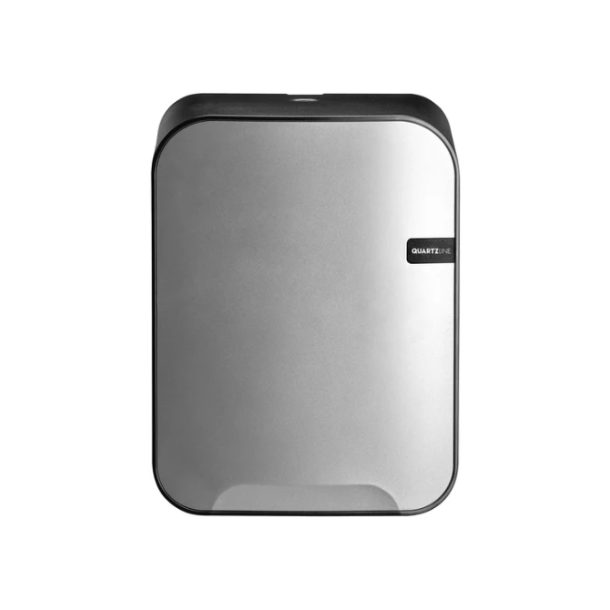 Poetspapierdispenser Quartzline Q16 medium zilver 441194