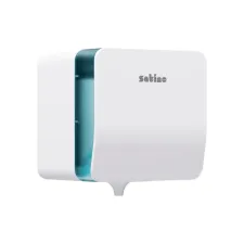 Poetspapierdispenser Satino CF1 Hyginity Plus medium wit 333416