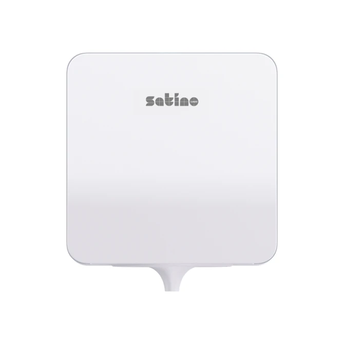 Poetspapierdispenser Satino CF1 Hyginity Plus medium wit 333416