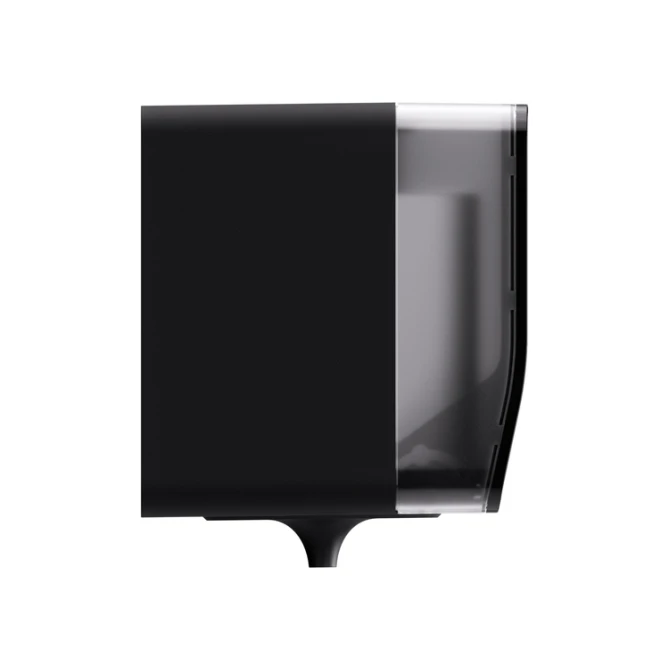 Poetspapierdispenser Satino CF1 Hyginity Plus medium zwart 333417