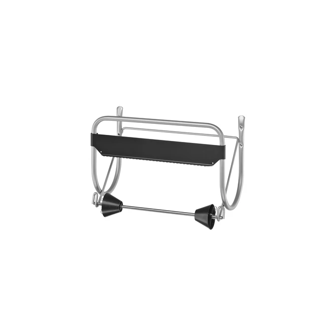 Poetspapierdispenser Satino CR1 muurstandaard zilver 332380