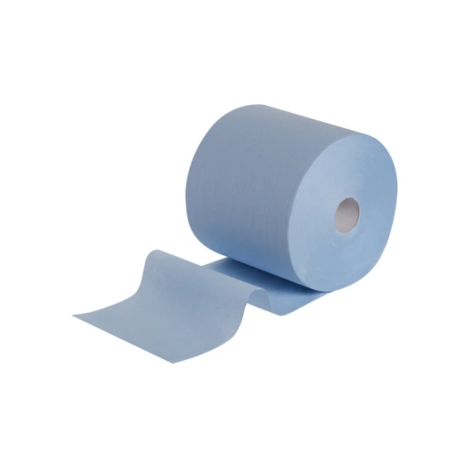 Poetsrol WypAll L10 Extra 1-laags 235mmx380m 1000 vel blauw 7472