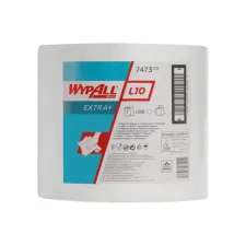 Poetsrol WypAll L10 Extra 1-laags 235mmx380m 1000 vel wit 7473