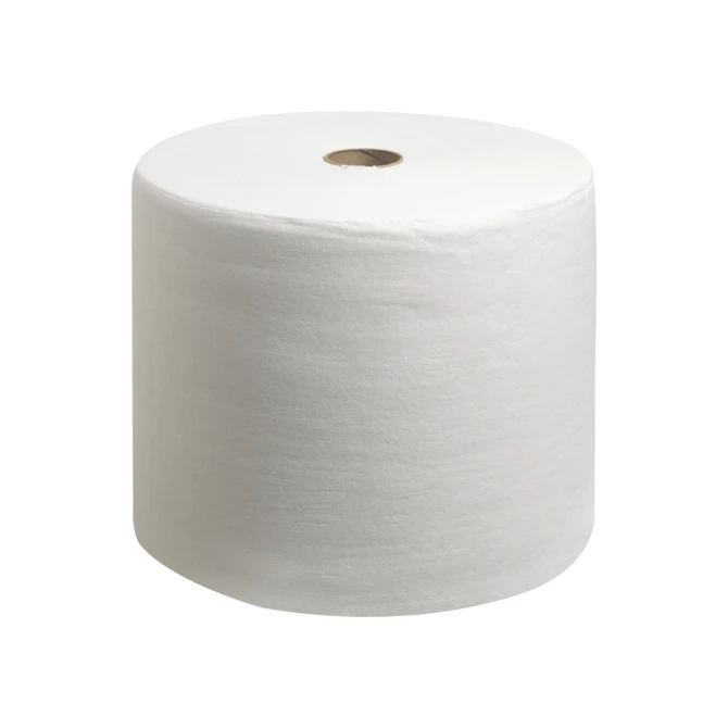Poetsrol WypAll L40 PowerClean 1-laags 315mmx232m 750 vel wit 7452