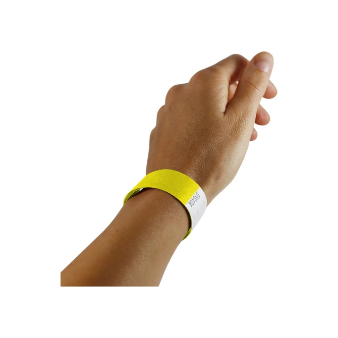 Polsband Combicraft Tyvek geel 100 stuks