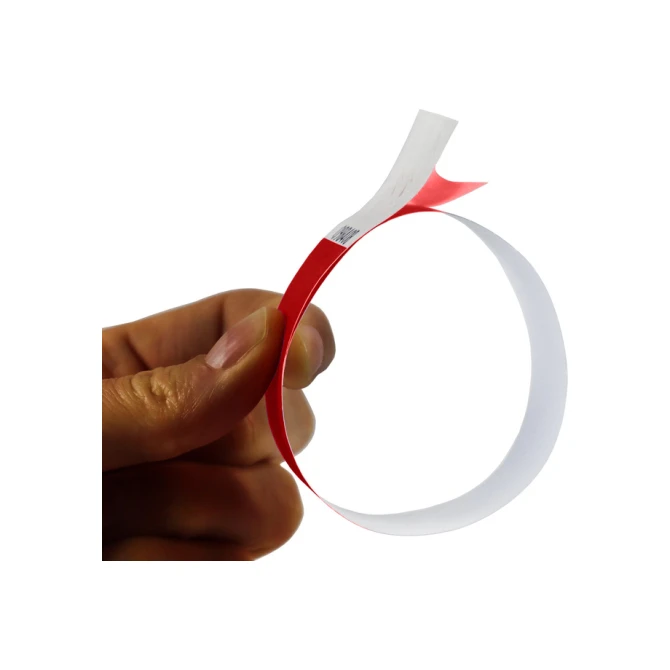 Polsband Combicraft Tyvek rood 100 stuks