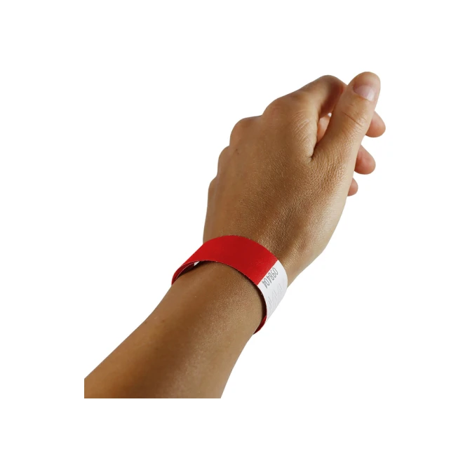Polsband Combicraft Tyvek rood 100 stuks