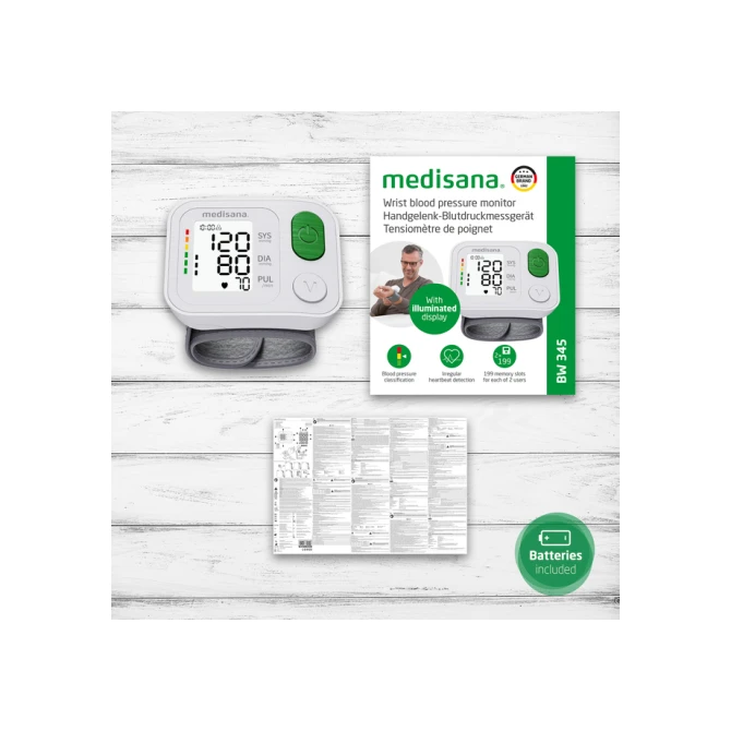 Polsbloeddrukmeter Medisana BW 345 Polsbloeddrukmeter Medisana BW 345