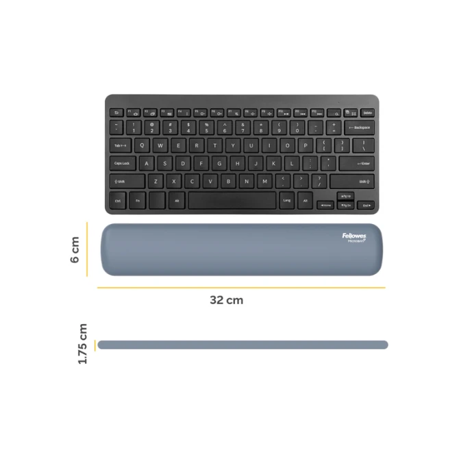 Polssteun Fellowes Breyta compact blauw