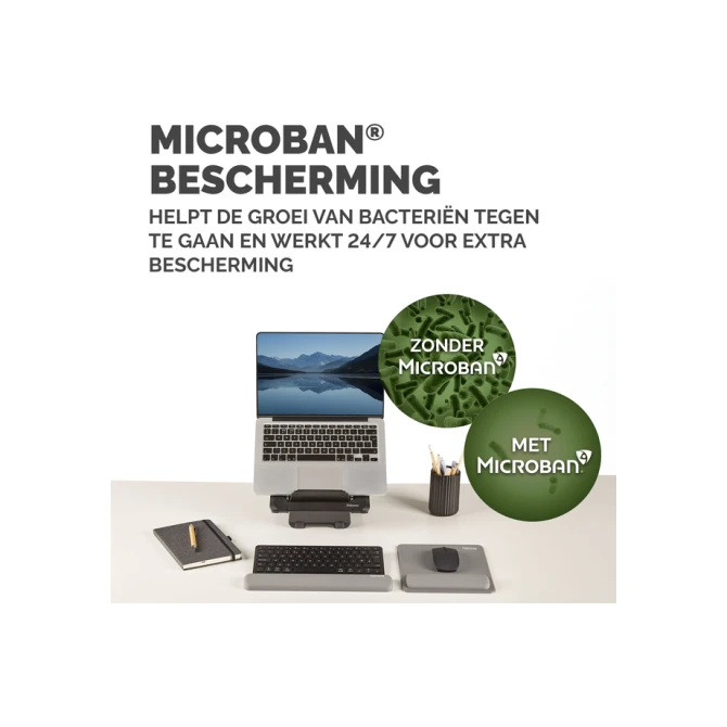 Polssteun Fellowes Breyta compact grijs