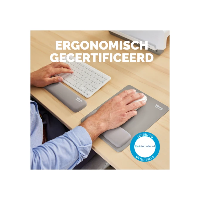 Polssteun Fellowes Breyta compact grijs