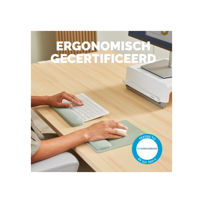 Polssteun Fellowes Breyta compact saliegroen