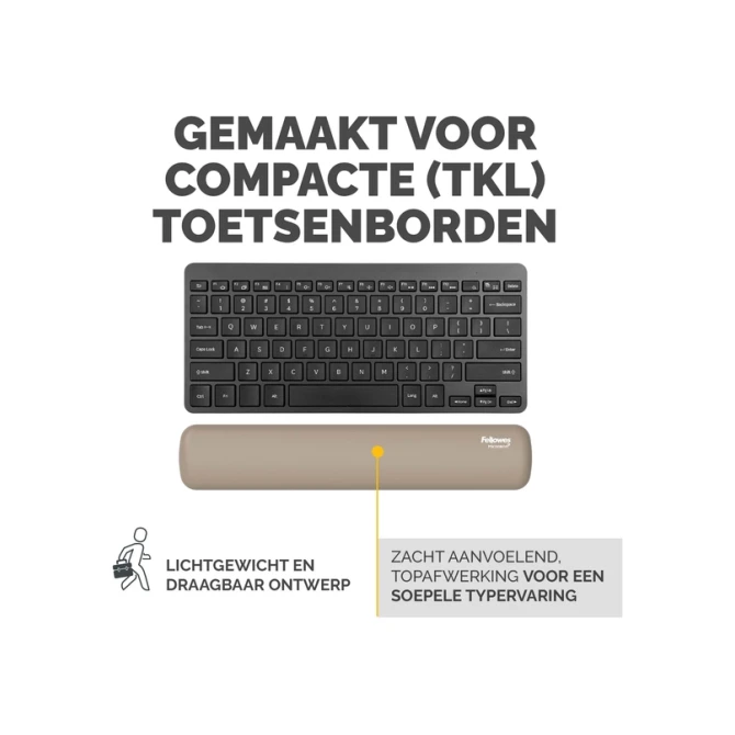 Polssteun Fellowes Breyta compact zand