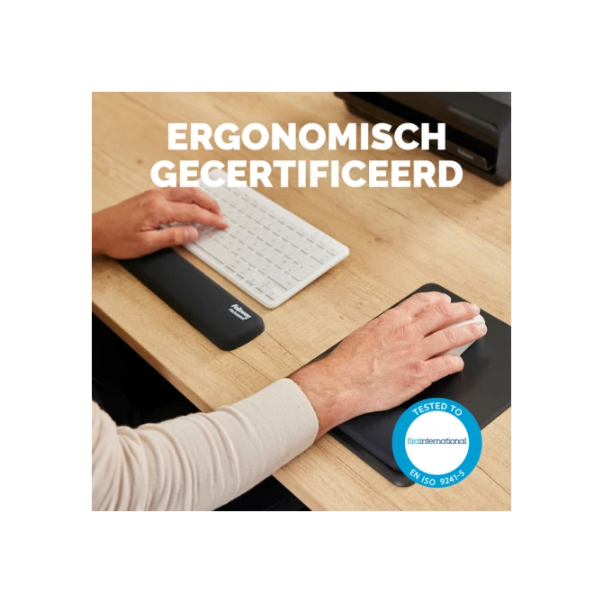 Polssteun Fellowes Breyta compact zwart