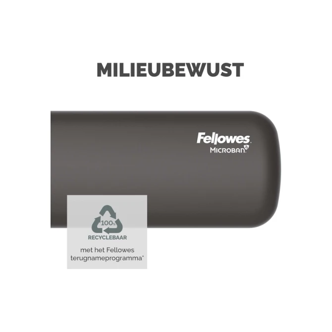 Polssteun Fellowes Breyta compact zwart