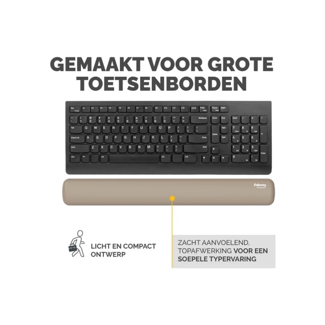 Polssteun Fellowes Breyta zand