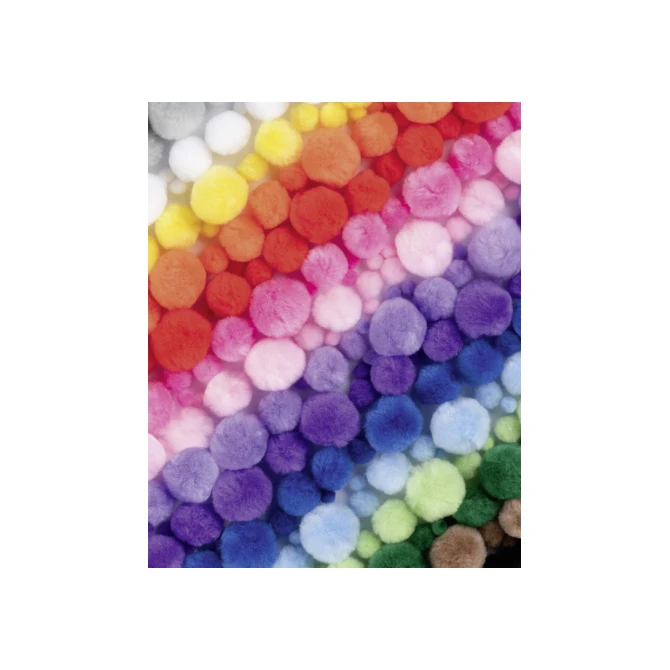 Pompons Folia 200 gram assorti
