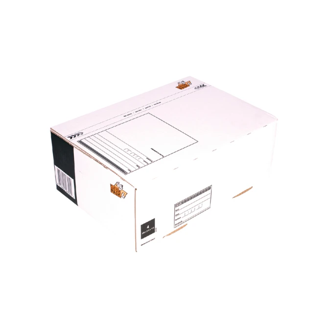 Postpakketbox 4 CleverPack 305x215x110mm wit pak à 25 stuks