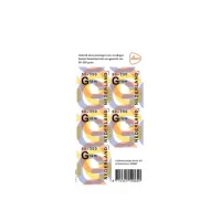 Postzegel Nederland 50-350 gram 5 per vel