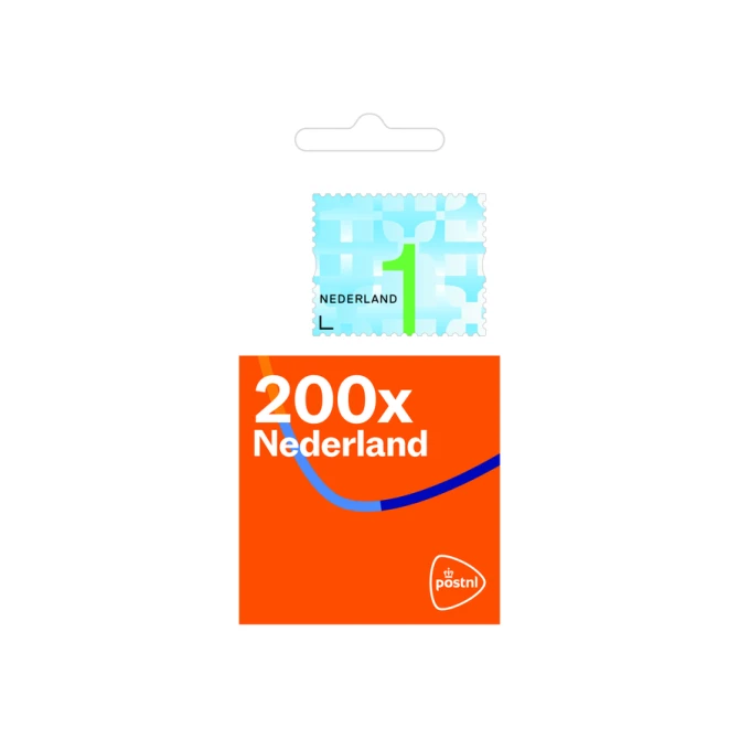 Postzegel Nederland Waarde 1 zelfklevend rol à 200 stuks