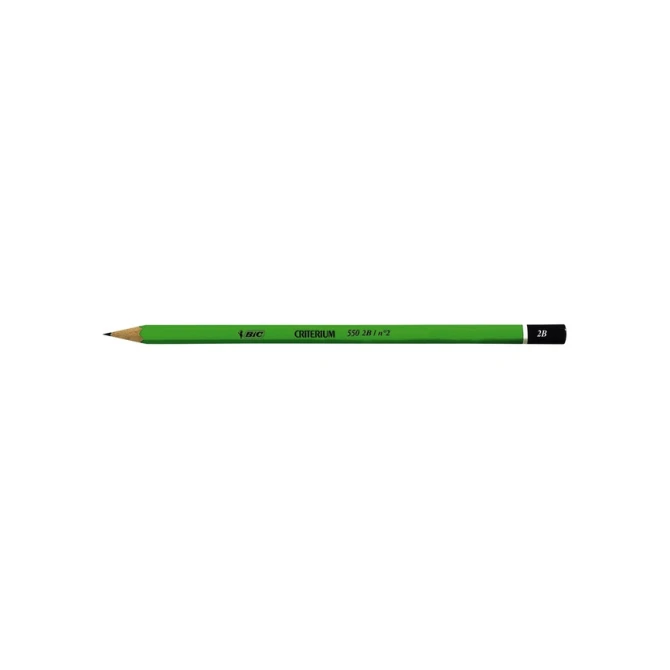 Potlood Bic Criterium 550 zeshoekig 2B