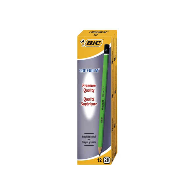 Potlood Bic Criterium 550 zeshoekig 2H