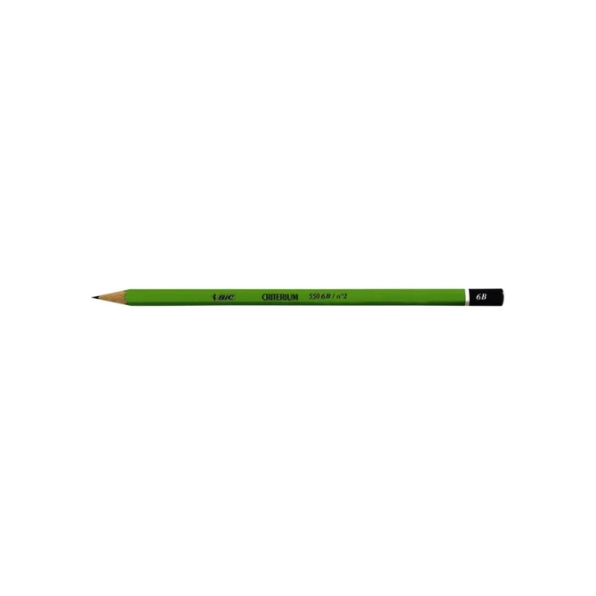 Potlood Bic Criterium 550 zeshoekig 6B