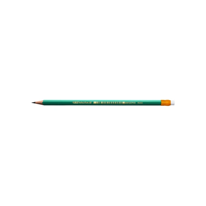 Potlood Bic Evolution ecolutions 655 zeshoekig HB met gumtop