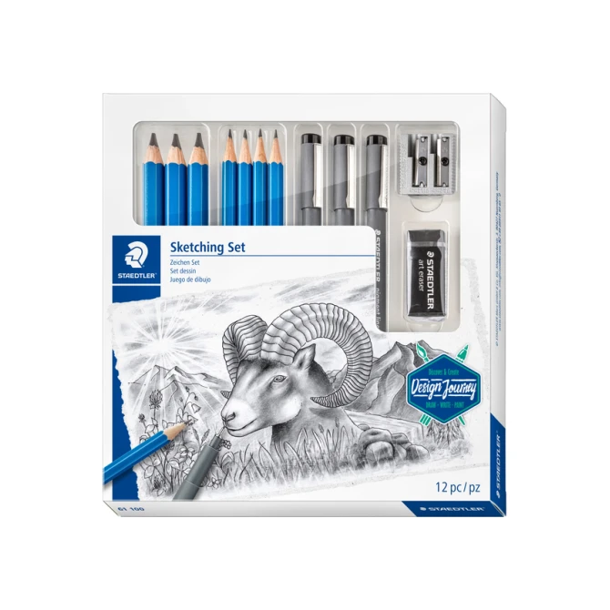 Potlood Staedtler Design Journey schetsset 12-delig
