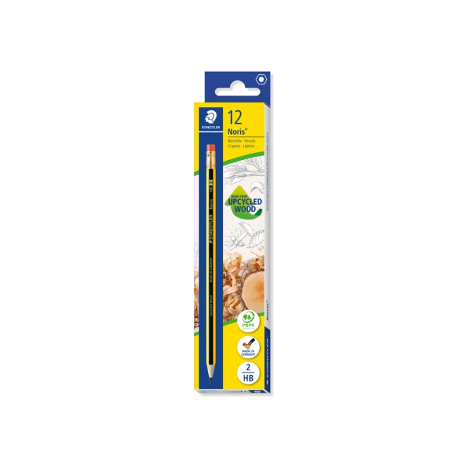 Potlood Staedtler Noris HB met gumtop
