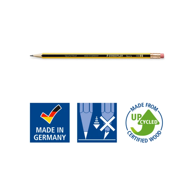 Potlood Staedtler Noris HB met gumtop