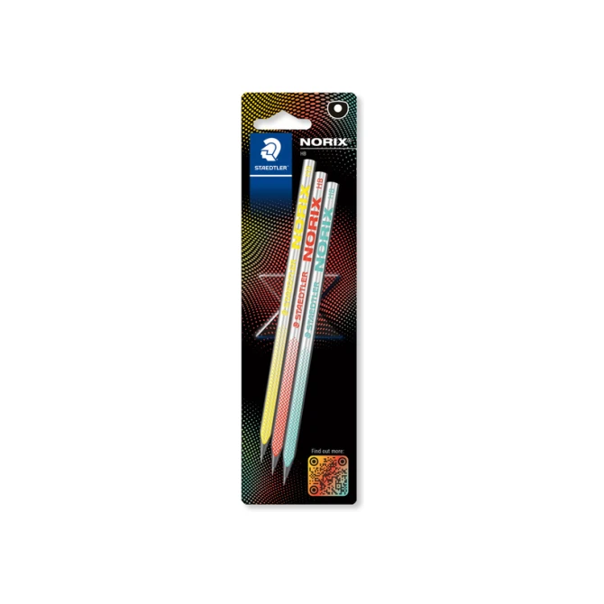 Potlood Staedtler Norix HB blister à 3 stuks