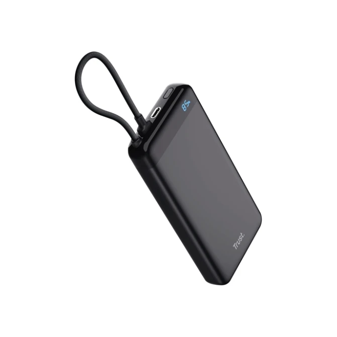 Powerbank Trust Fiera 20.000 met kabel