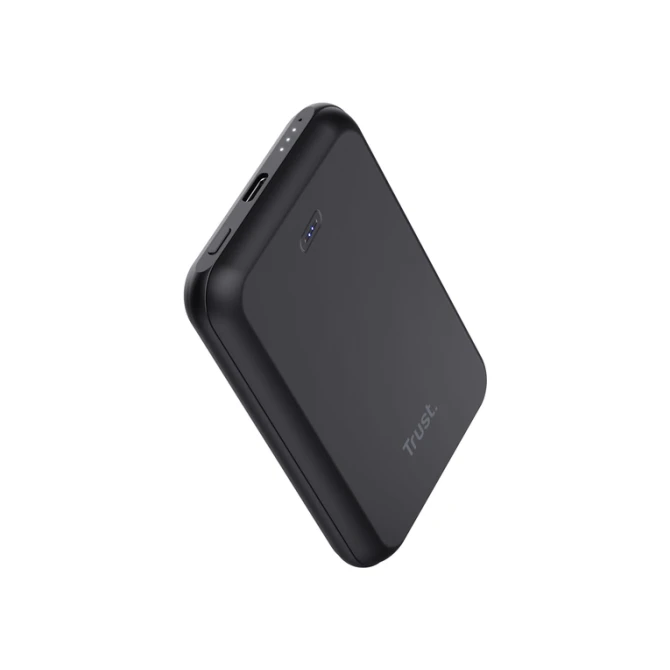Powerbank Trust Magnetic draadloos 5000MAH zwart
