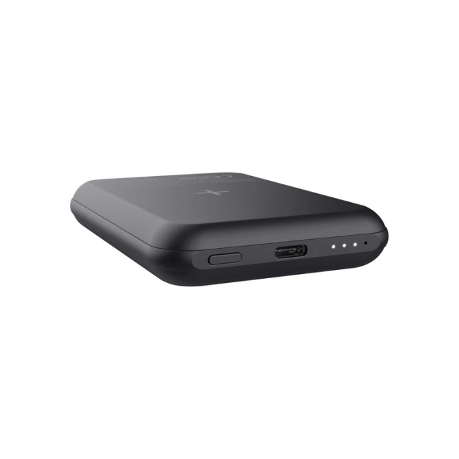 Powerbank Trust Magnetic draadloos 5000MAH zwart