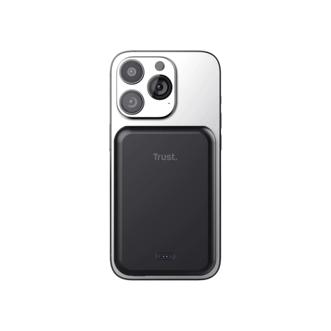 Powerbank Trust Magnetic draadloos 5000MAH zwart