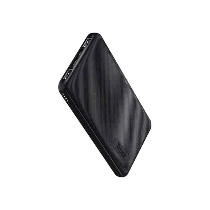 Powerbank Trust Primo 10.000 mAh eco zwart