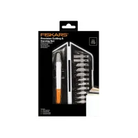 Precisiemes Fiskars Medium Duty set à 12 mesbladen wit