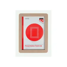 Presentatieframe Quantore A4 gerecycled vilt zand