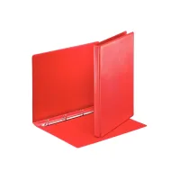 Presentatieringband Esselte Essentials panorama A4 4-rings D-mechaniek 16mm rood