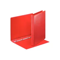 Presentatieringband Esselte Essentials panorama A4 4-rings D-mechaniek 20mm rood
